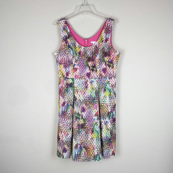 New York & Company Multi Color Dress with Pockets 14 - Picture 8 of 8